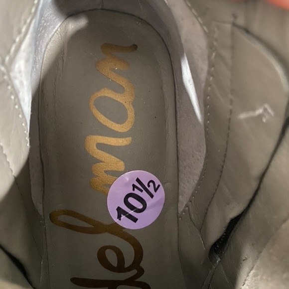 Sam Edelman Women’s Packer Ankle Boot Putty Leather Ankle Bootie Size 10.5 - Picture 7 of 9